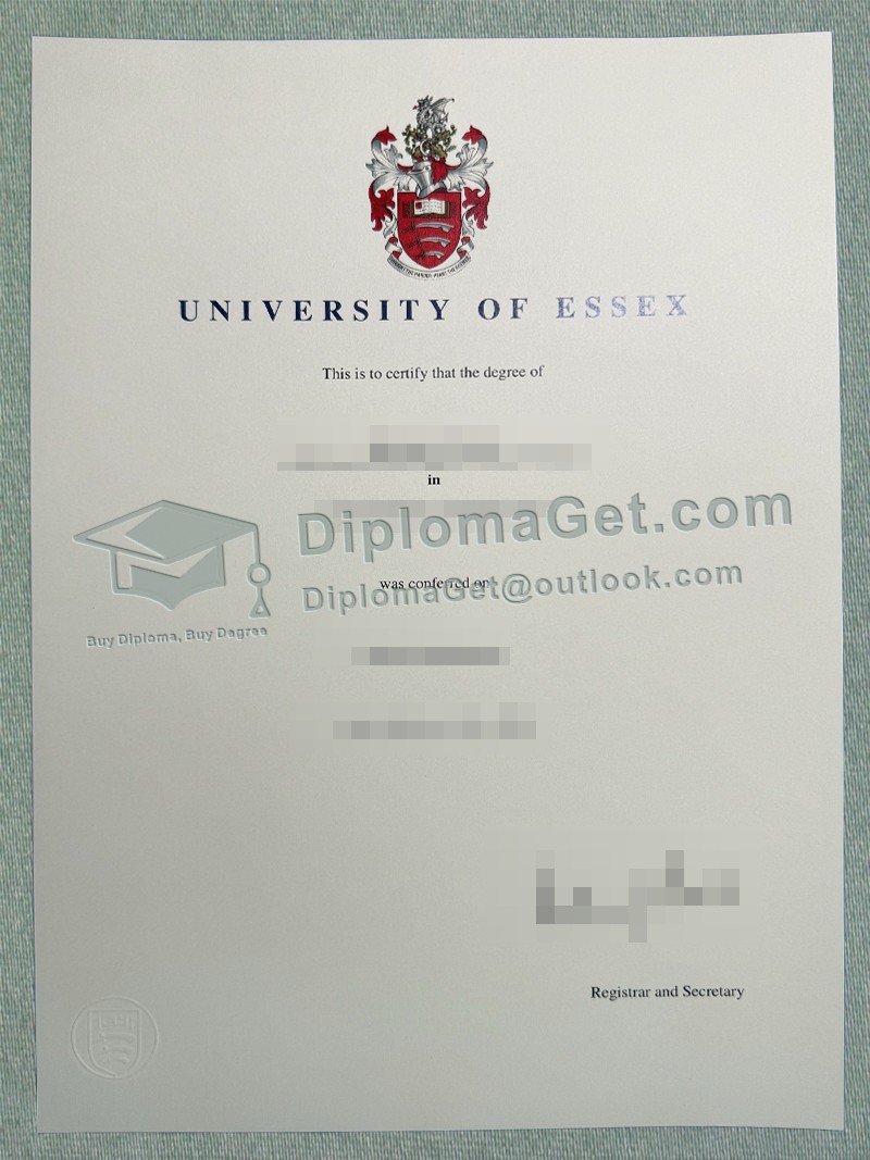 University of Essex Degree埃塞克斯大学文凭