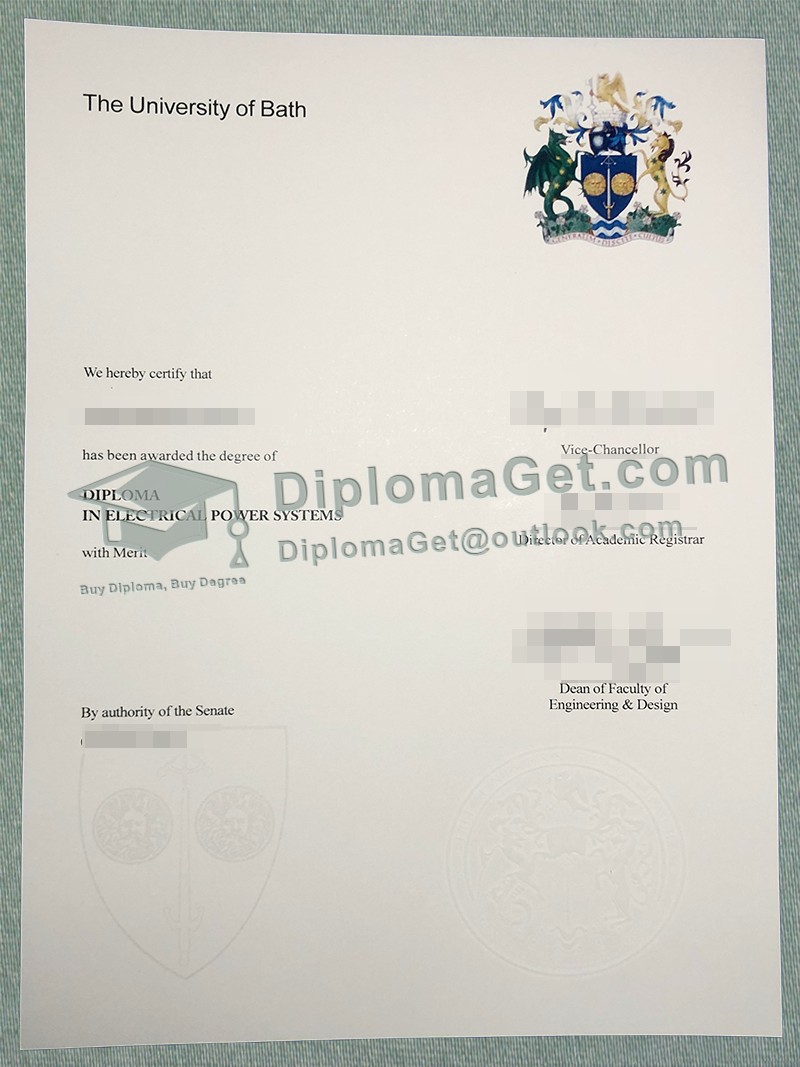 巴斯大学文凭 University of Bath Degree 巴斯大学文凭 University of Bath Degree