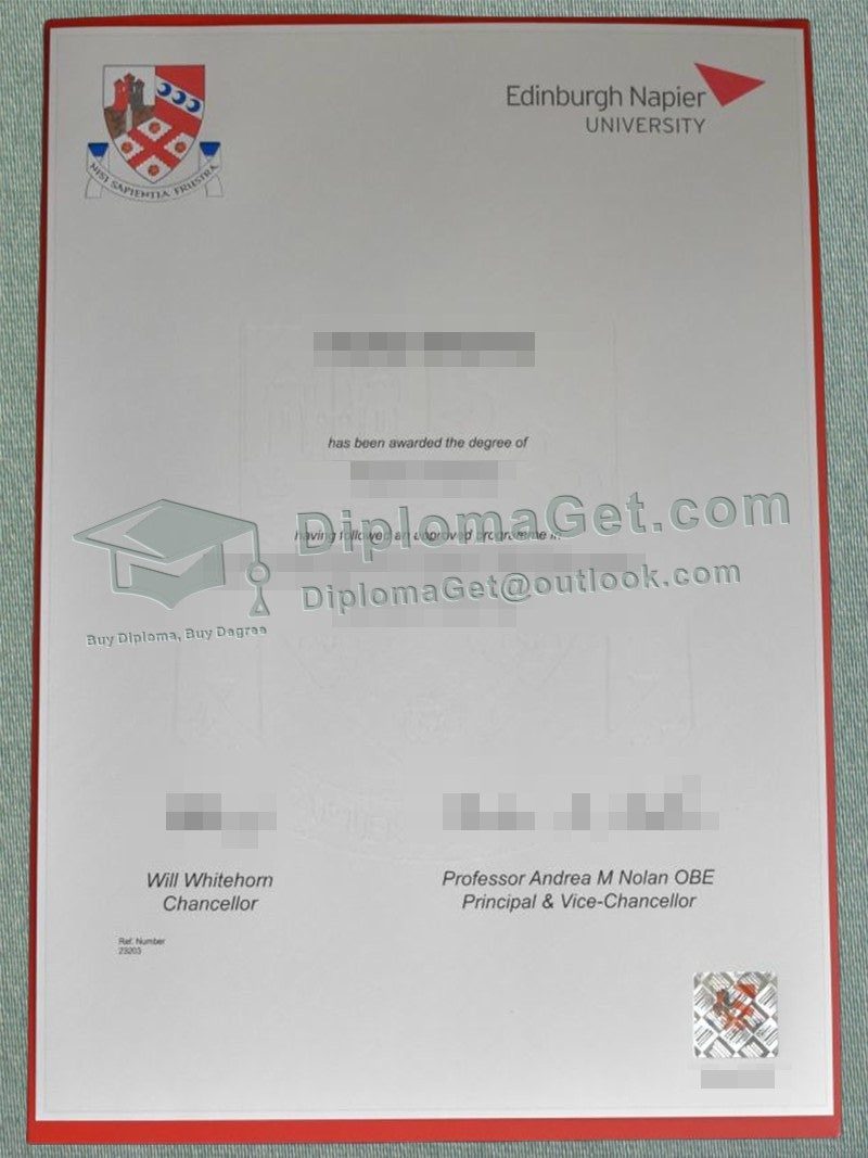 爱丁堡纳皮尔大学文凭 Edinburgh Napier University Diploma 爱丁堡纳皮尔大学文凭 Edinburgh Napier University Diploma