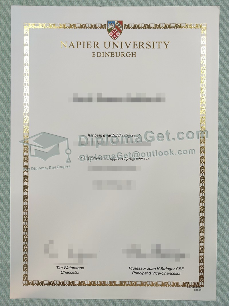 爱丁堡纳皮尔大学证书Edinburgh Napier University Degree 爱丁堡纳皮尔大学文凭 Edinburgh Napier University Degree