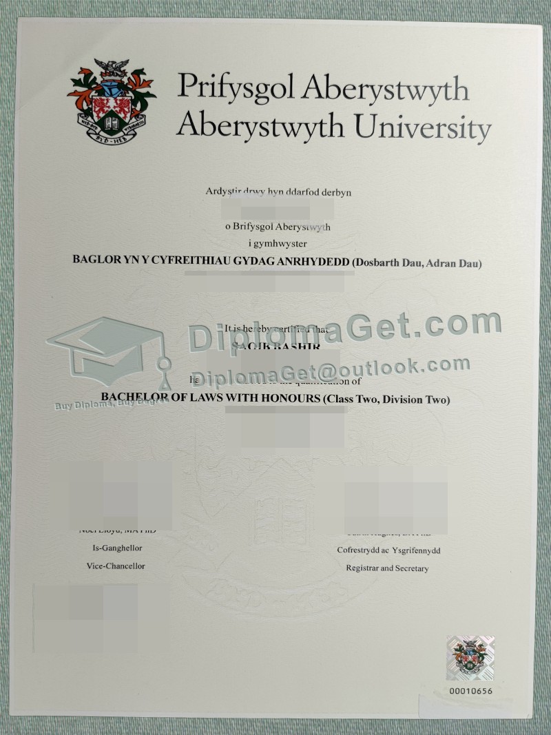 Aberystwyth University Degree 阿伯里斯特威斯大学文凭 Aberystwyth University Degree 阿伯里斯特威斯大学文凭