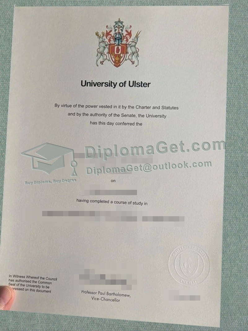 阿尔斯特大学文凭 University of Ulster Degree 阿尔斯特大学文凭 University of Ulster Degree