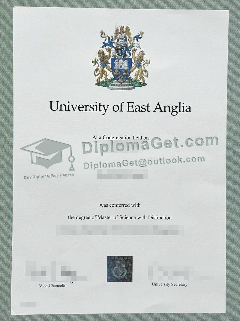 东安格利亚大学文凭 University of East Anglia Degree 东安格利亚大学文凭 University of East Anglia Degree