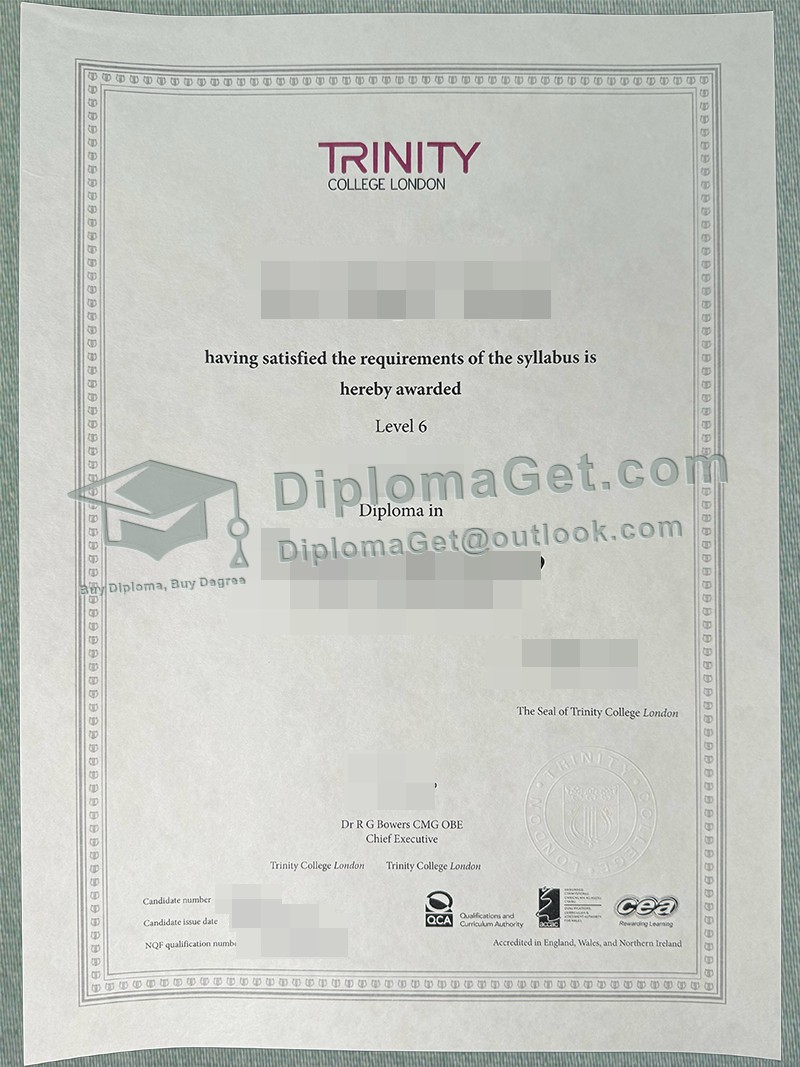 伦敦三一学院文凭, Trinity College London Diploma 伦敦三一学院文凭, Trinity College London Diploma
