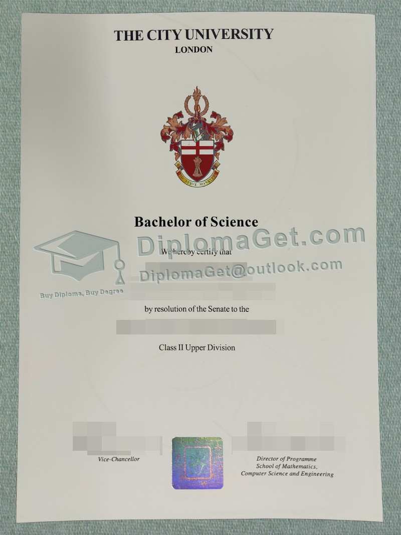 伦敦大学城文凭, The City University of London Diploma 伦敦大学城文凭, The City University of London Diploma