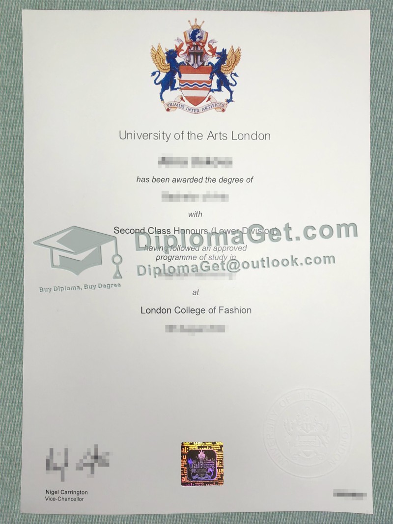 伦敦艺术大学文凭, University of the Arts London Degree 伦敦艺术大学文凭, University of the Arts London Degree