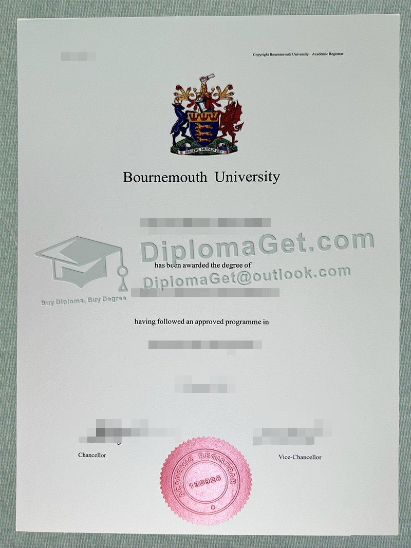 伯恩茅斯大学文凭 Bournemouth University Degree 伯恩茅斯大学文凭 Bournemouth University Degree