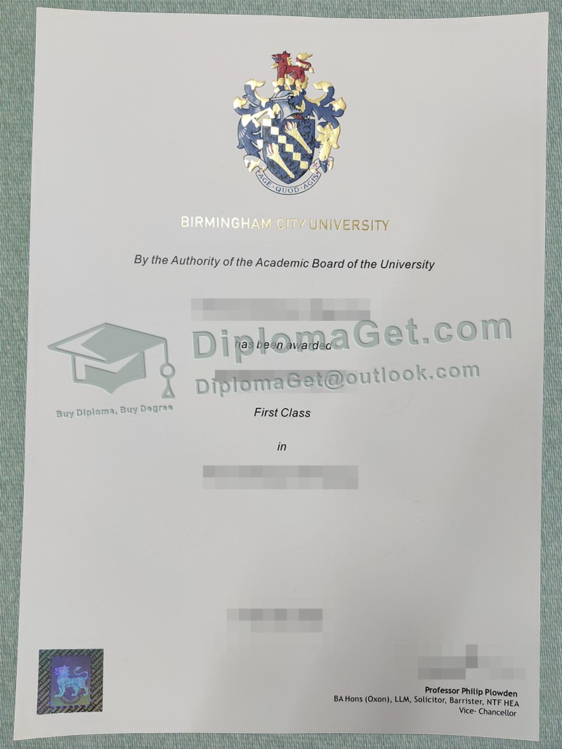 伯明翰城市大学文凭 Birmingham City University Degree 伯明翰城市大学文凭 Birmingham City University Degree