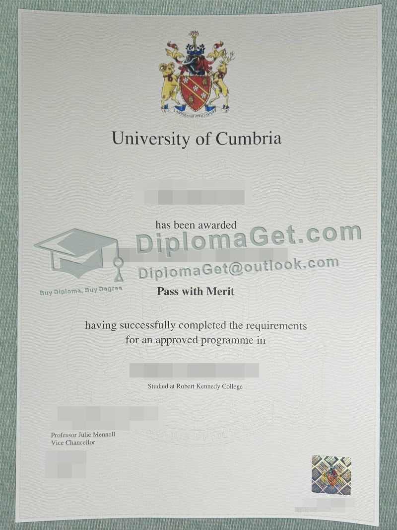 坎布里亚大学文凭, University of Cumbria Degree 坎布里亚大学文凭, University of Cumbria Degree