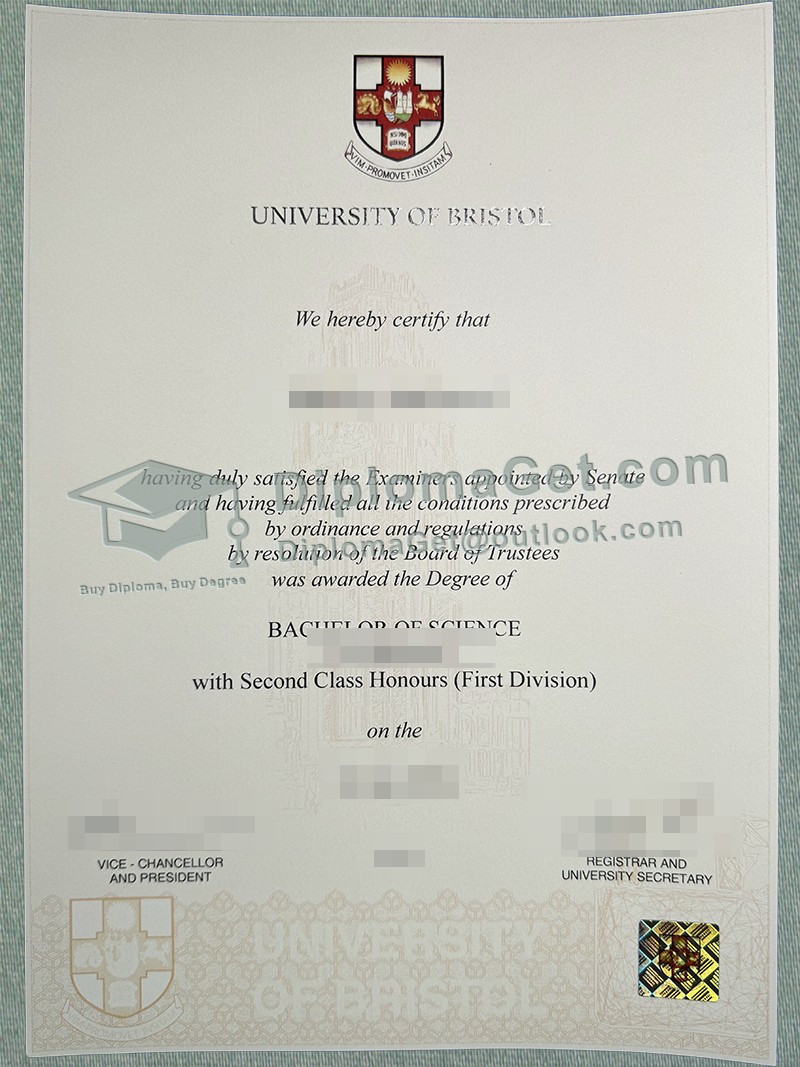 布里斯托大学文凭 University of Bristol Degree 布里斯托大学文凭 University of Bristol Degree