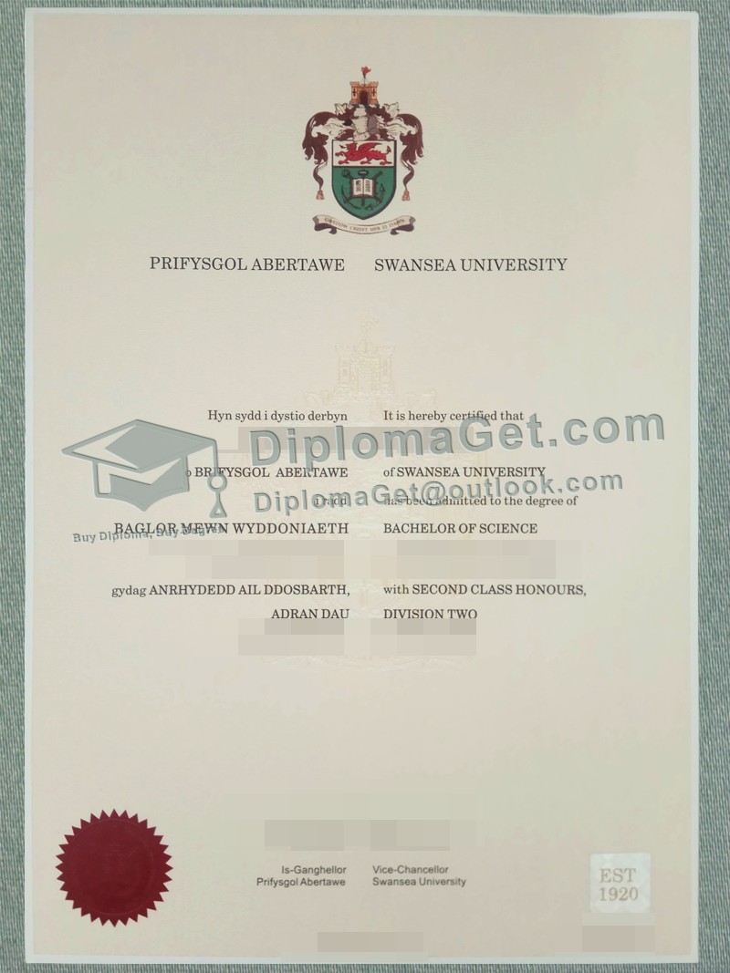 斯旺西大学文凭, Swansea University Diploma 斯旺西大学文凭, Swansea University Diploma