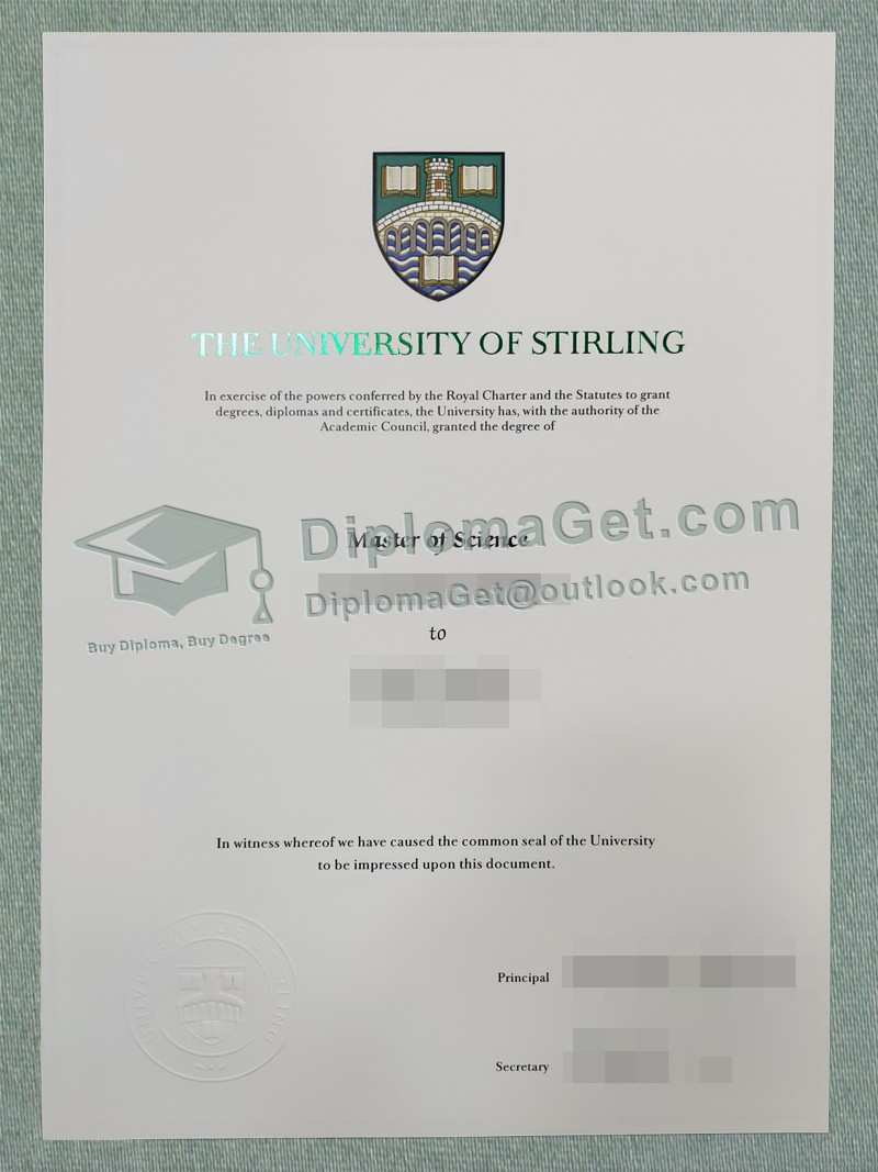 斯特灵大学文凭, University of Stirling Degree 斯特灵大学文凭, University of Stirling Degree