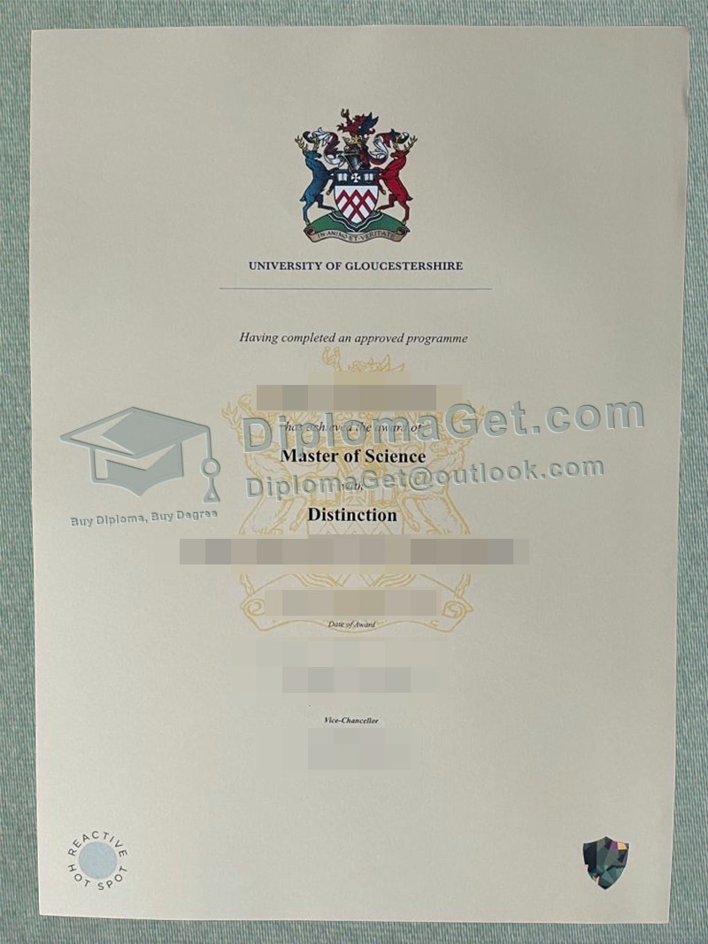格洛斯特大学文凭 University of Gloucestershire Degree 格洛斯特大学文凭 University of Gloucestershire Degree