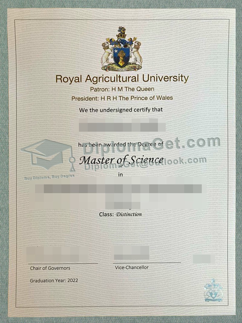 皇家农业大学文凭 , Royal Agricultural University Degree 皇家农业大学文凭 , Royal Agricultural University Degree