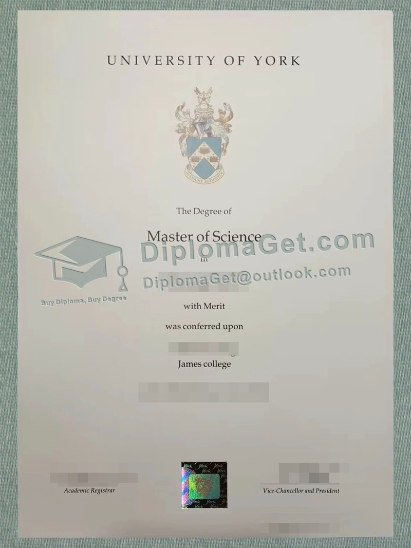 英国约克大学文凭, University of York Diploma 英国约克大学文凭, University of York Diploma