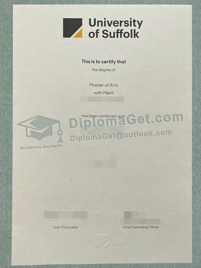 萨福克大学文凭, University of Suffolk Degree 萨福克大学文凭, University of Suffolk Degree