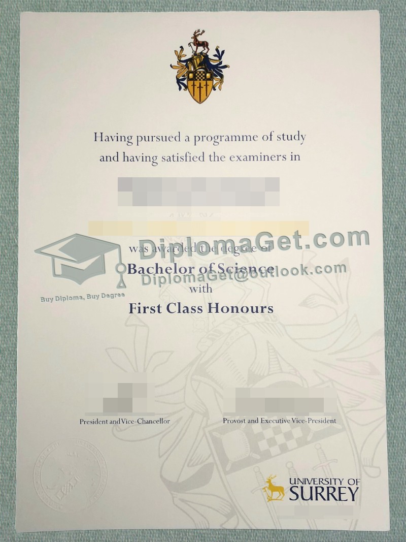 萨里大学文凭, University of Surrey Degree 萨里大学文凭, University of Surrey Degree