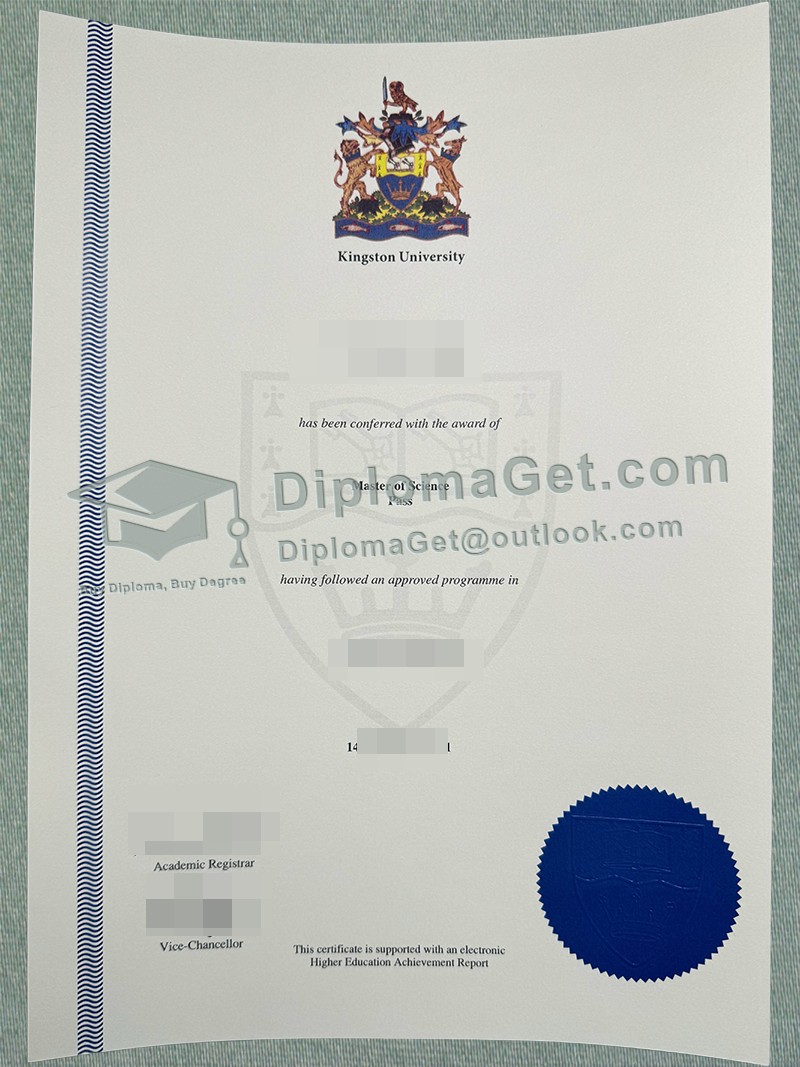 金斯顿大学文凭, Kingston University Degree 金斯顿大学文凭, Kingston University Degree