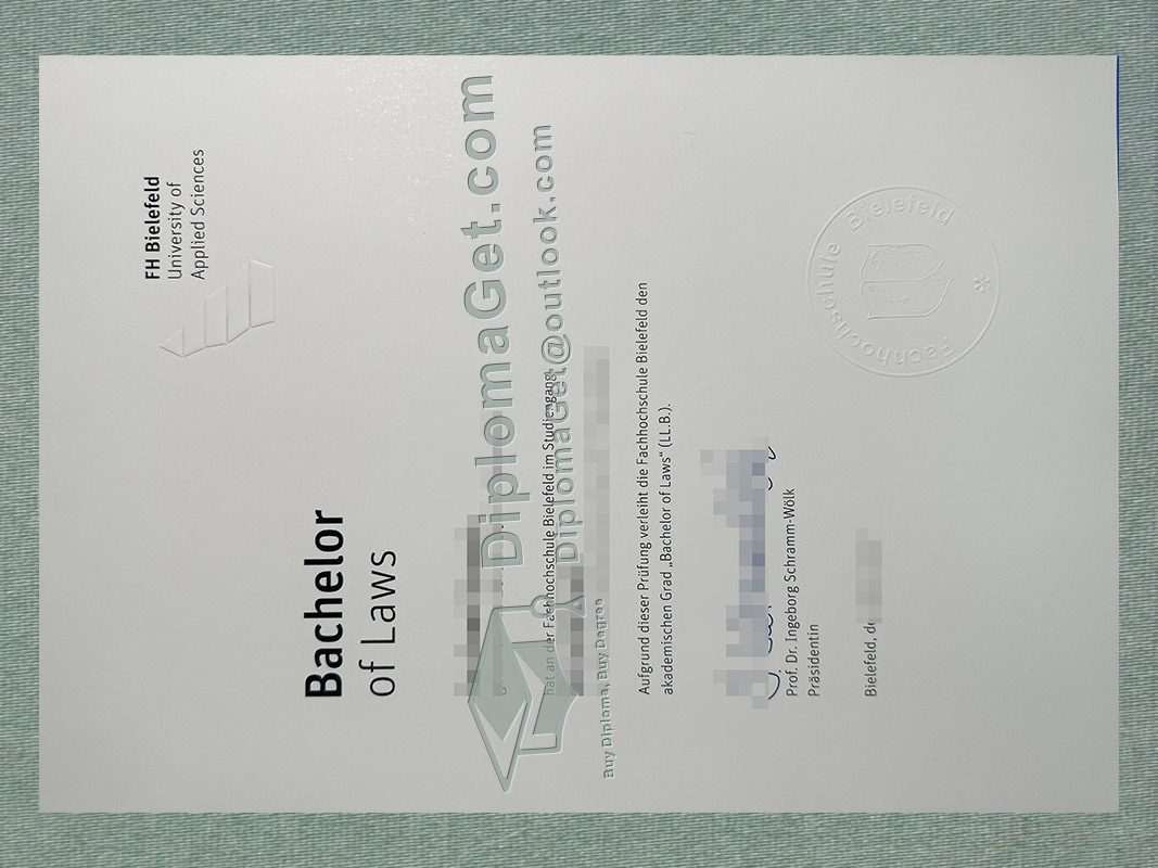 比勒费尔德应用科技大学文凭, Bielefeld University of Applied Sciences Diploma