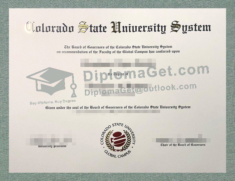 科罗拉多州立大学学位, Colorado State University Degree 科罗拉多州立大学学位, Colorado State University Degree