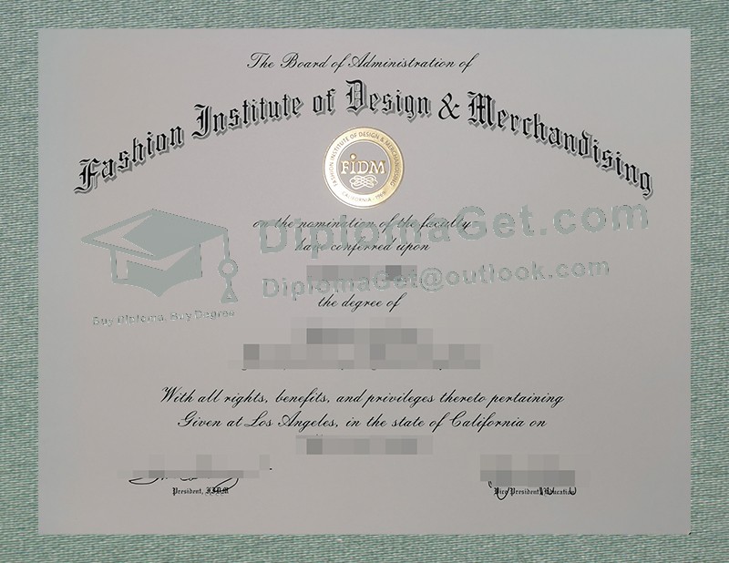 时尚设计与营销学院学位, Fashion Institute of Design & Merchandising Degree 时尚设计与营销学院学位, Fashion Institute of Design & Merchandising Degree