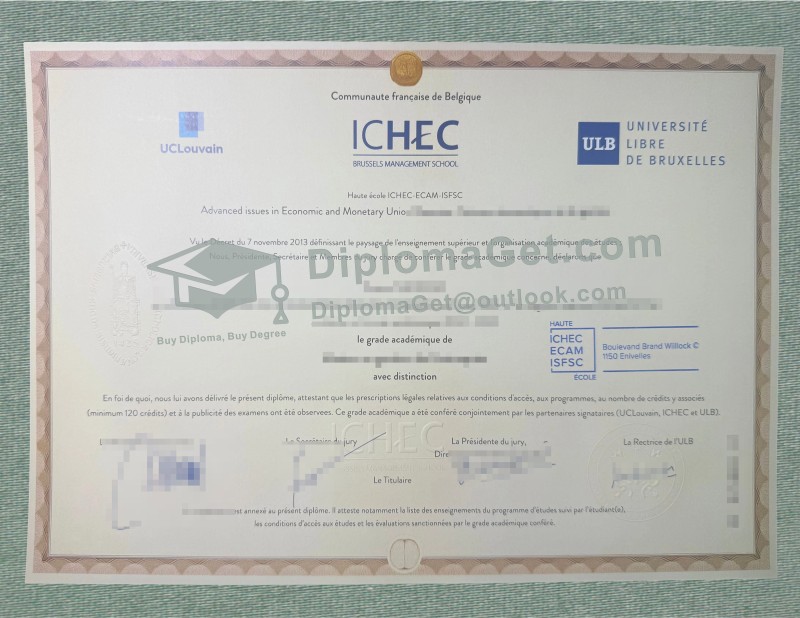 布鲁塞尔ICHEC管理学院文凭, ICHEC Brussels Management School Diploma 布鲁塞尔ICHEC管理学院文凭, ICHEC Brussels Management School Diploma