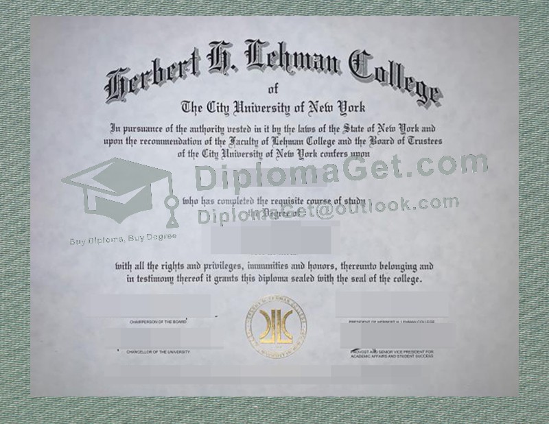 雷曼学院文凭, Lehman College Diploma