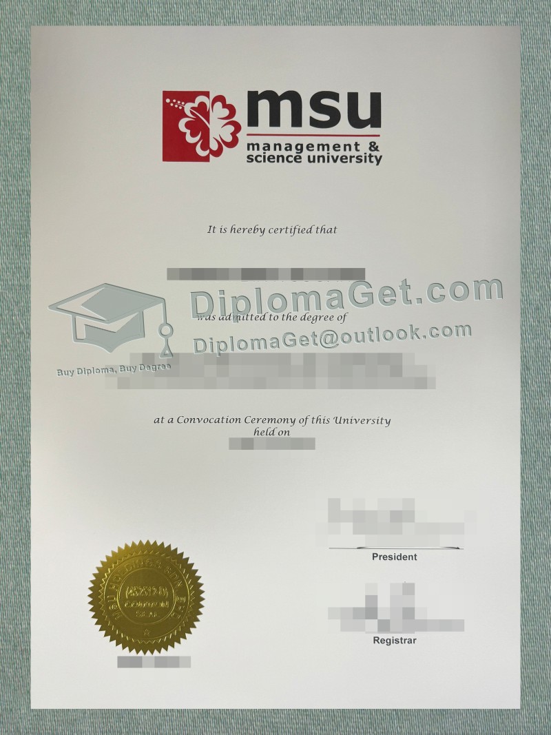 MSU Malaysia Diploma, MSU 马来西亚文凭 MSU Malaysia Diploma, MSU 马来西亚文凭