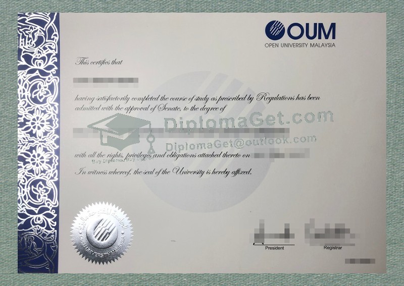 马来西亚开放大学文凭, Open University Malaysia diploma 马来西亚开放大学文凭, Open University Malaysia diploma