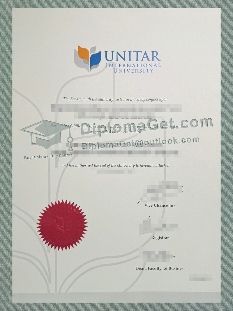 训研所国际大学文凭, UNITAR International University Diploma 训研所国际大学文凭, UNITAR International University Diploma