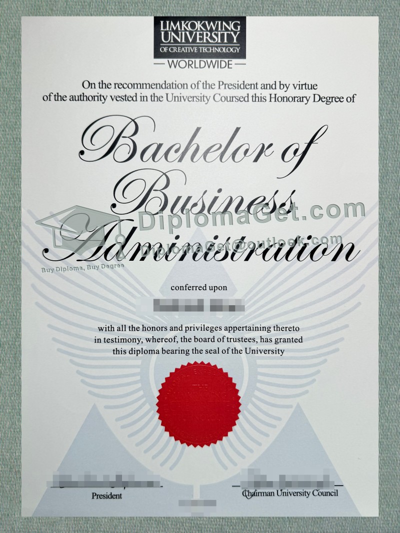 林国荣创意科技大学文凭, Universiti Teknologi Kreatif Limkokwing Diploma 林国荣创意科技大学文凭, Universiti Teknologi Kreatif Limkokwing Diploma