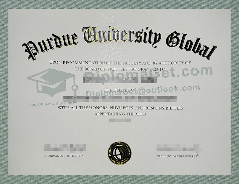 普渡大学全球文凭, Purdue University Global Diploma 普渡大学全球文凭, Purdue University Global Diploma