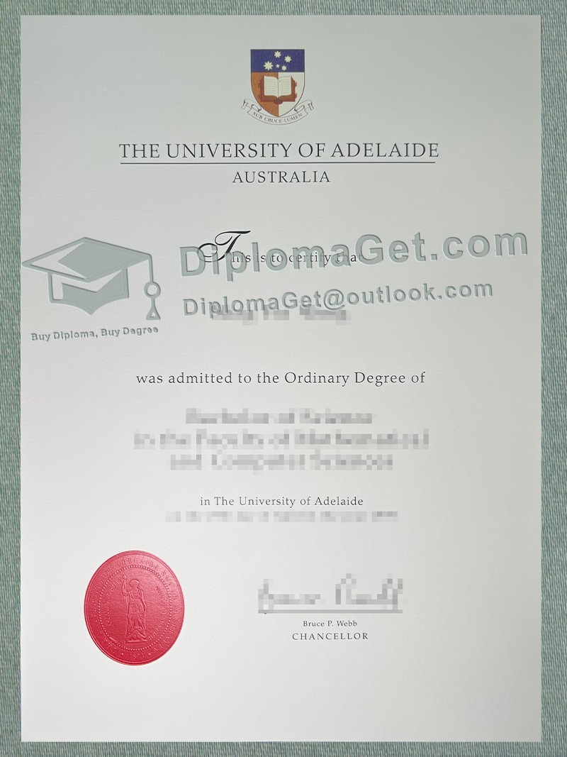 阿德莱德大学学位, The University of Adelaide Degree 阿德莱德大学学位, The University of Adelaide Degree