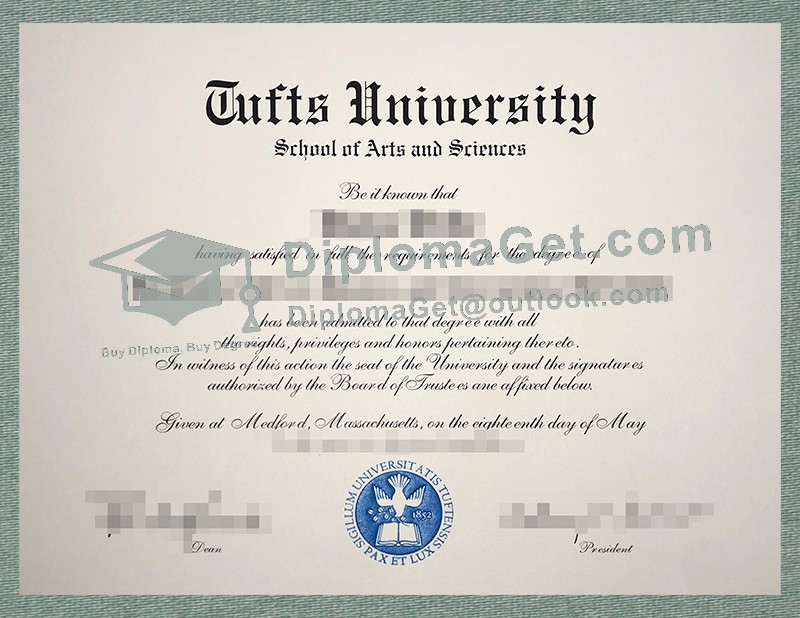塔夫茨大学文凭, Tufts University Diploma 塔夫茨大学文凭, Tufts University Diploma