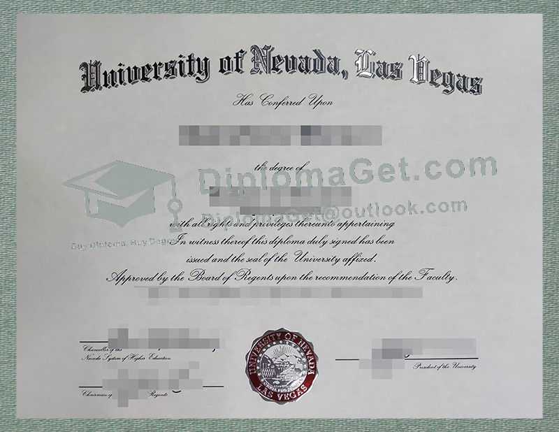 内华达大学拉斯维加斯分校文凭, University of Nevada Las Vegas Diploma 内华达大学拉斯维加斯分校文凭, University of Nevada Las Vegas Diploma