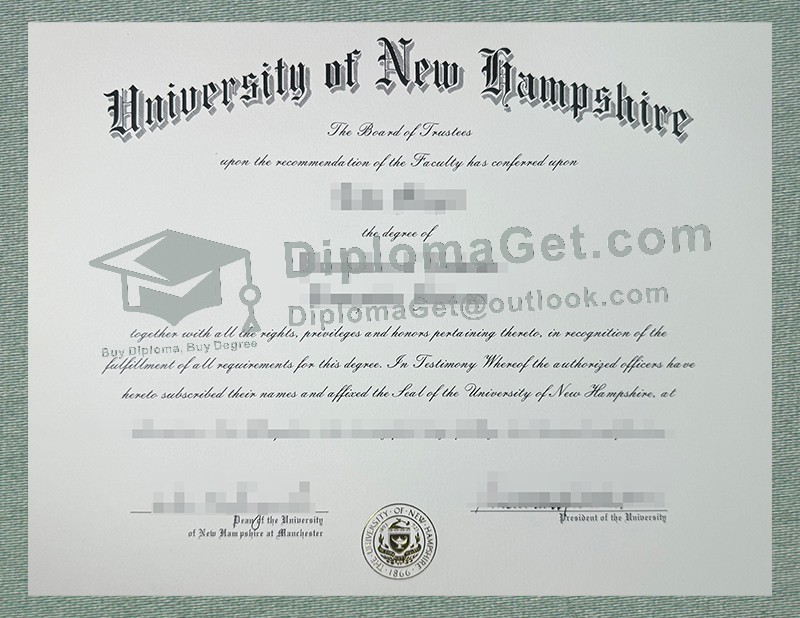 新罕布什尔大学文凭, University of New Hampshire Diploma 新罕布什尔大学文凭, University of New Hampshire Diploma
