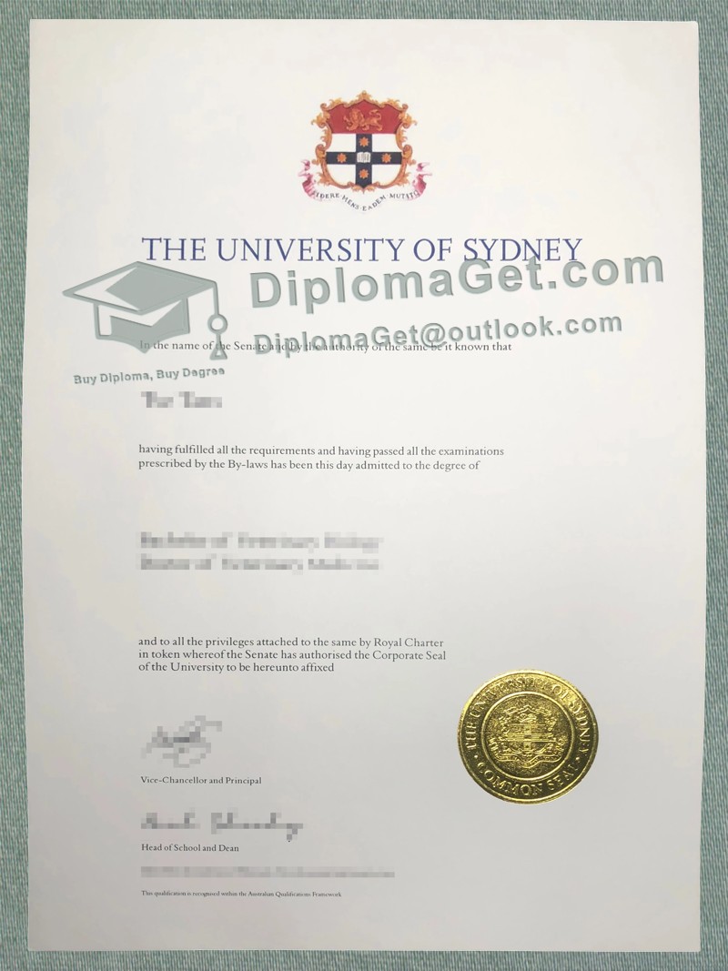 悉尼大学文凭, University of Sydney diploma 悉尼大学文凭, University of Sydney diploma