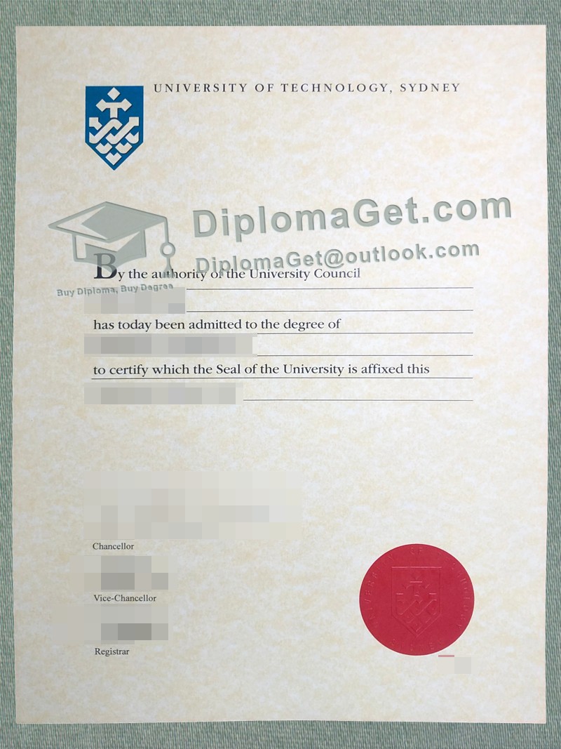 悉尼科技大学文凭, University of Technology Sydney diploma 悉尼科技大学文凭, University of Technology Sydney diploma