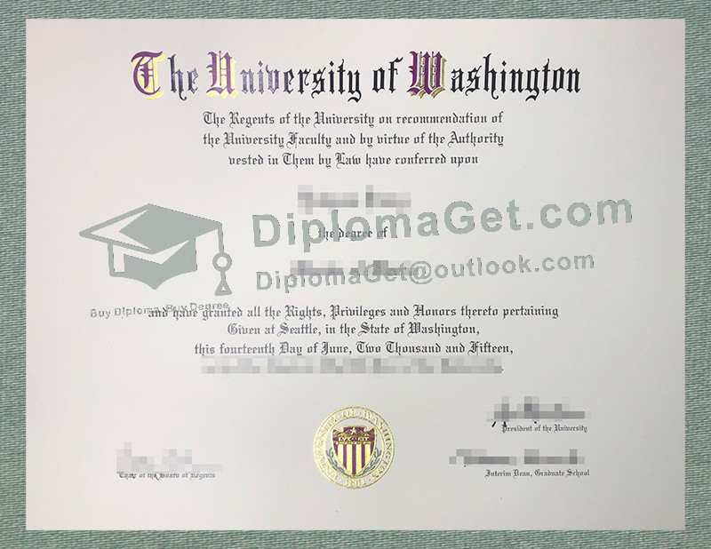 华盛顿大学学位, University of Washington Degree