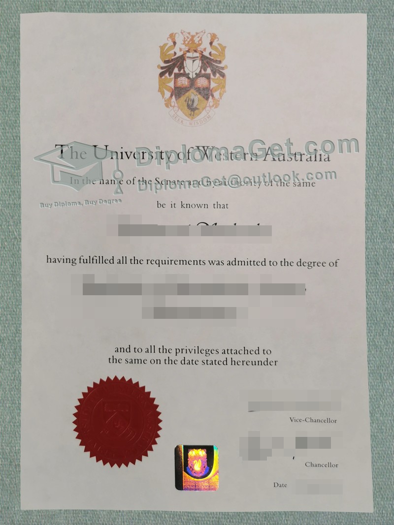 西澳大学学位, University of Western Australia degree 西澳大学学位, University of Western Australia degree